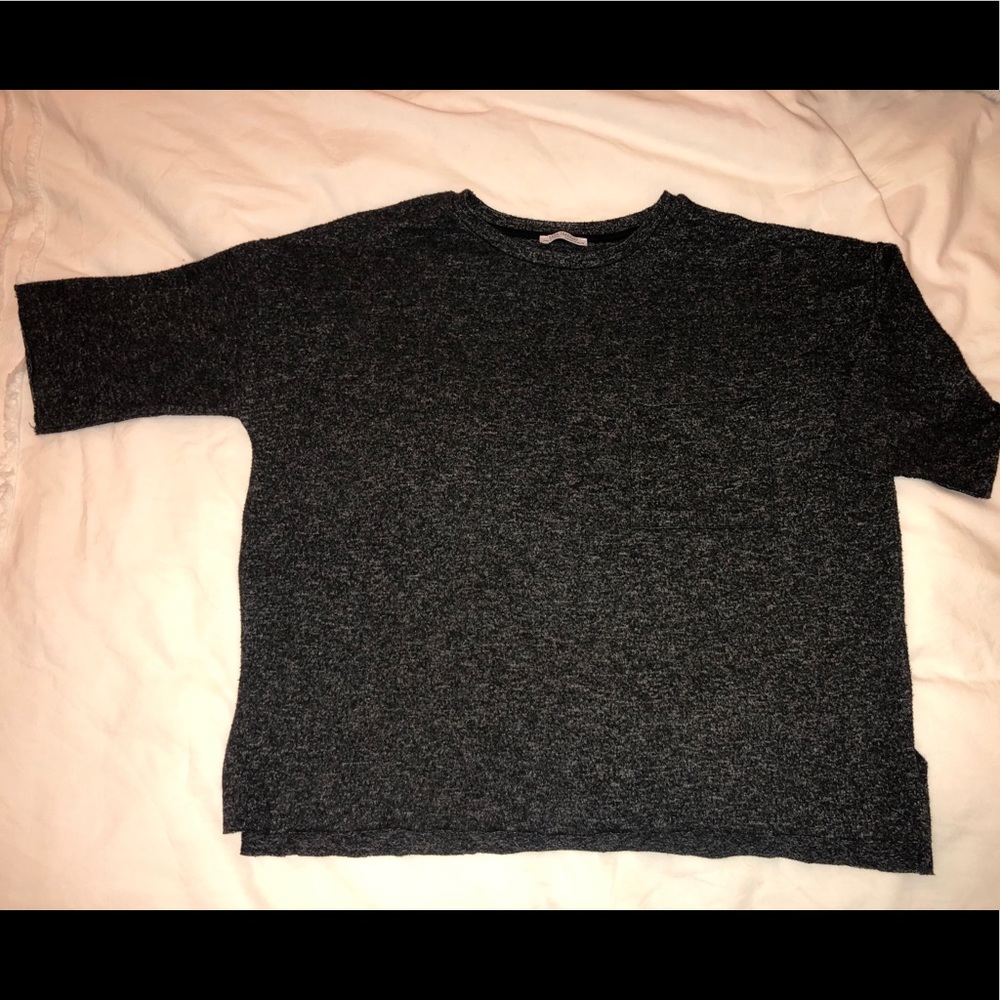 Zara short sleeved knit sweater